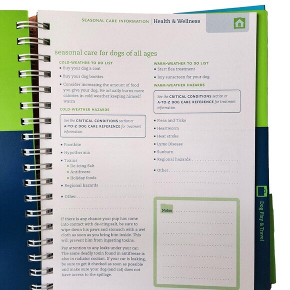 The Complete Dog Organizer Notebook - The Essential Pet Record Book - Picture 5 of 7
